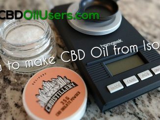 How To Make CBD Oil From Isolate